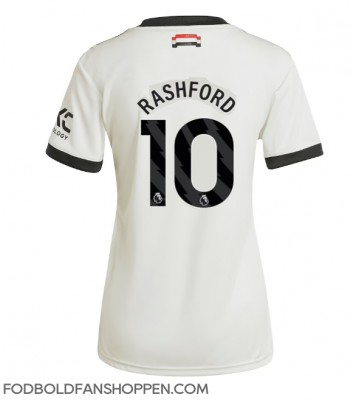 Manchester United Marcus Rashford #10 Tredjetrøje Dame 2024-25 Kortærmet